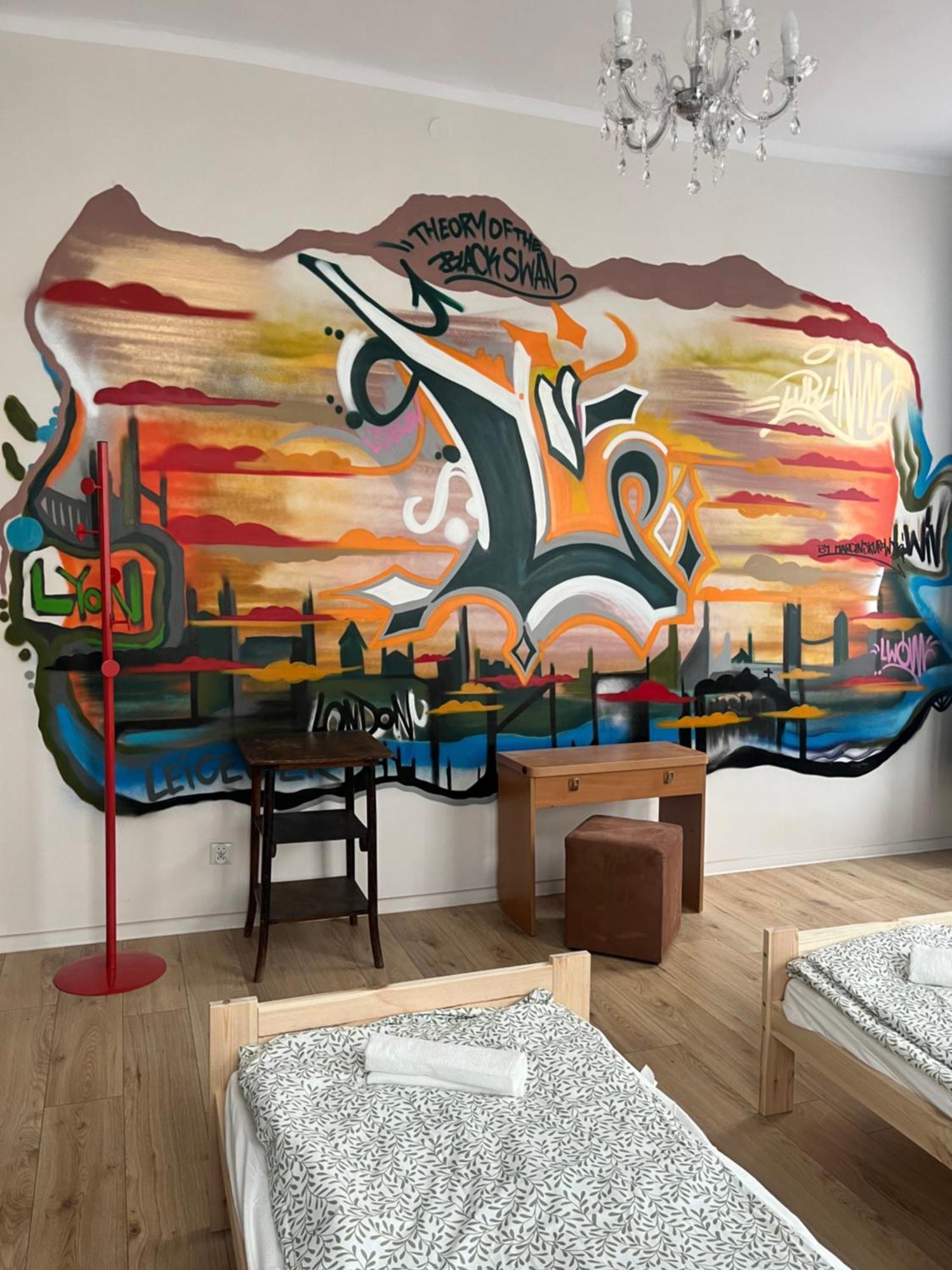 Hostel Graffiti Krakov Exteriér fotografie